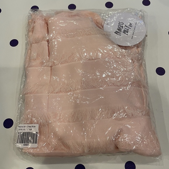 PRINCESS POLLY MOLINA MINI DRESS BLUSH - Picture 7 of 7